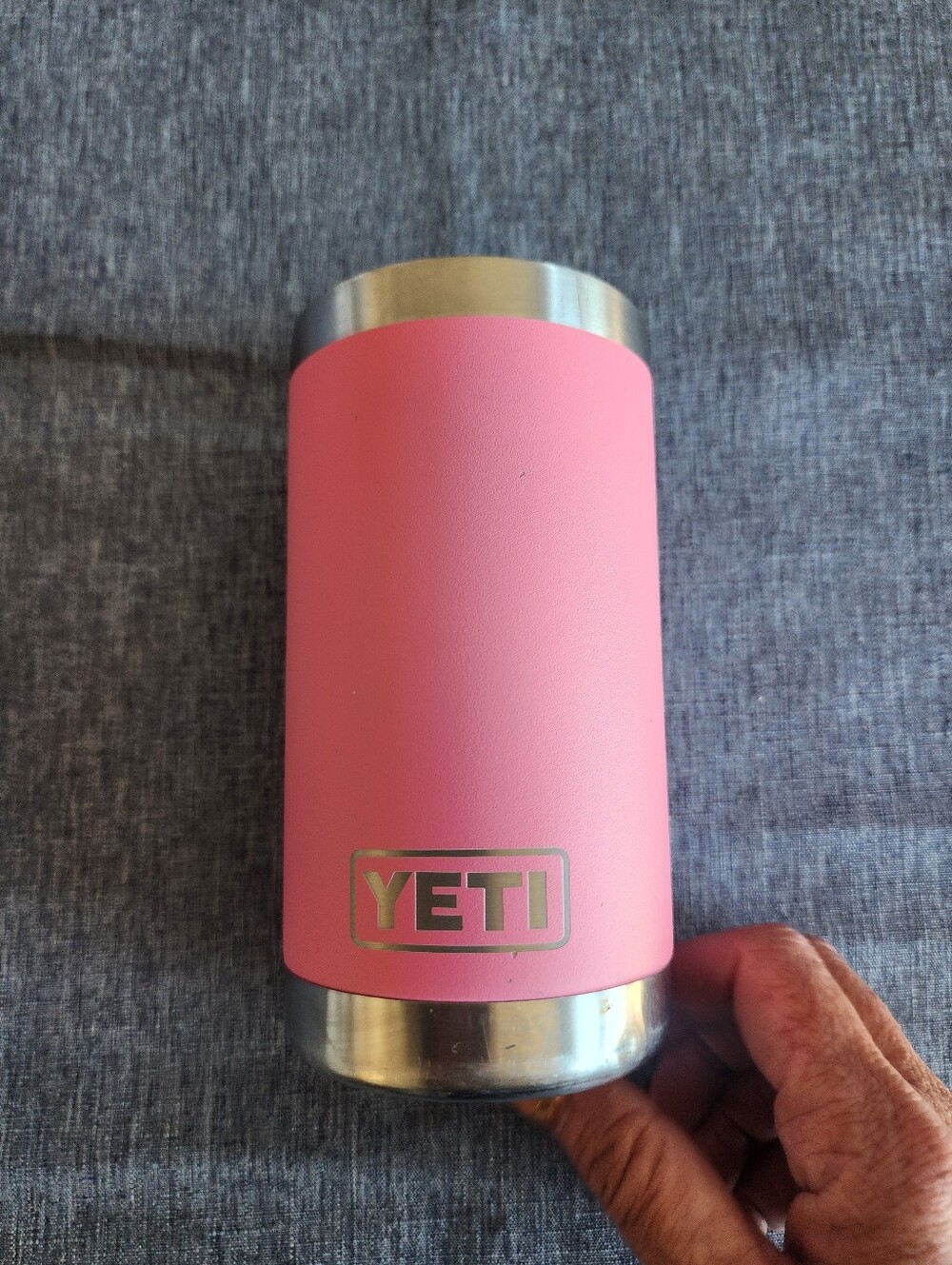 Yeti Rambler Insulated Stainless Steel Cup 12oz - Tropical Pink ( No Lid )
